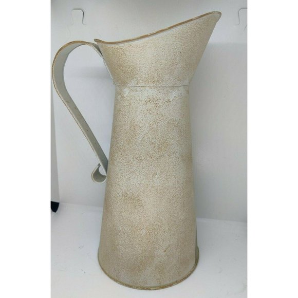 Rustic Primitive Large Tin Coffee Pot Country Home - Picture 4 of 9